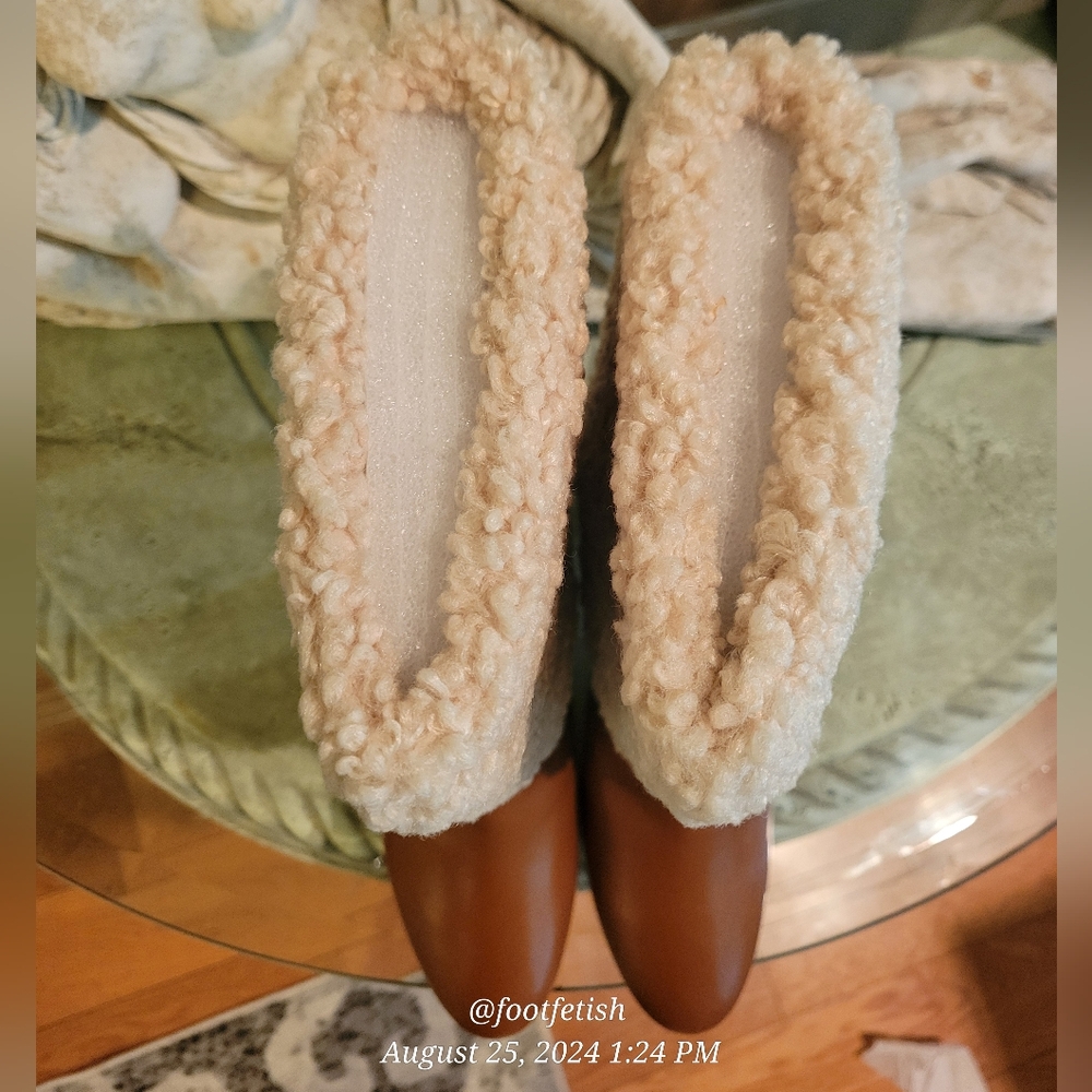 Charles David Nella Faux Shearling & Leather Booties Heeled Designer Boots #4 - Picture 11 of 16